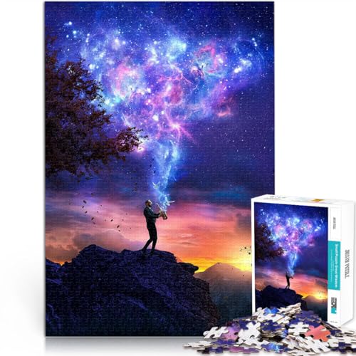 Puzzle 2000 Teile für Erwachsene Saxophonist Aus Karton Geeignet für Kinder ab 14 Jahren Herausforderndes Spiel Tolles Geschenk zum Spielen。Größe:70x100cm/27.5x39.3Zoll Puzzle 2000 Teile für Erwachsene Saxophonist Aus Karton Geeignet für Kinder ab 14 Jahren Herausforderndes Spiel Tolles Geschenk zum Spielen。Größe:70x100cm/27.5x39.3Zoll von CHTLIFQ