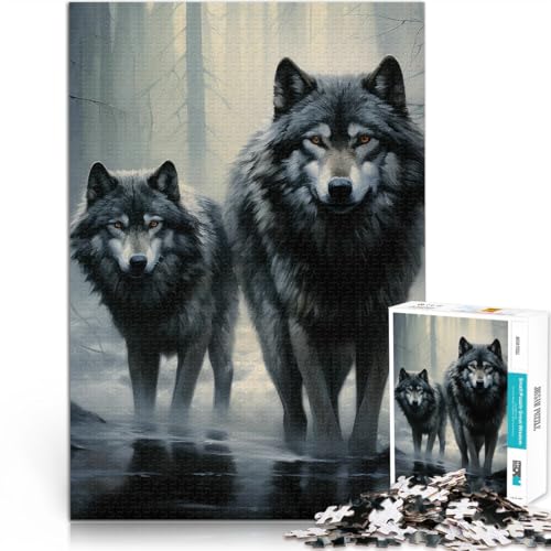 Puzzle 2000 Teile für Erwachsene Wolf Art Aus Karton Geeignet für Kinder ab 14 Jahren Stressabbau-Spielzeug Geburtstagsgeschenk。Größe:70x100cm/27.5x39.3Zoll Puzzle 2000 Teile für Erwachsene Wolf Art Aus Karton Geeignet für Kinder ab 14 Jahren Stressabbau-Spielzeug Geburtstagsgeschenk。Größe:70x100cm/27.5x39.3Zoll von CHTLIFQ