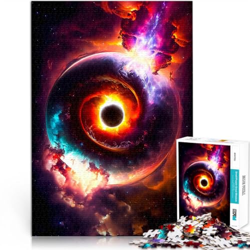 Puzzle 2000 Teile für Erwachsene und Jugendliche Schwarzes Loch Aus Karton Geeignet für Kinder ab 14 Jahren Urlaub zu Hause: Zeit totschlagen Geschenke zum 。Größe:70x100cm/27.5x39.3Zoll Puzzle 2000 Teile für Erwachsene und Jugendliche Schwarzes Loch Aus Karton Geeignet für Kinder ab 14 Jahren Urlaub zu Hause: Zeit totschlagen Geschenke zum 。Größe:70x100cm/27.5x39.3Zoll von CHTLIFQ