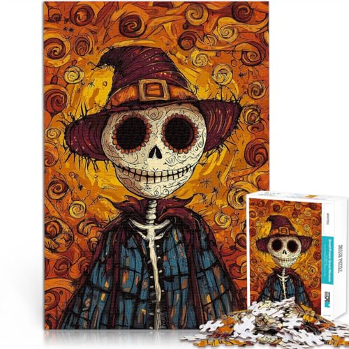 Puzzle 2000 Teile für Erwachsene und Jugendliche Vogelscheuche Tag der Toten Aus Karton Geeignet für Kinder ab 14 Jahren Lernspielzeug Weihnachtsspiel Geschenke。Größe:70x100cm/27.5x39.3Zoll Puzzle 2000 Teile für Erwachsene und Jugendliche Vogelscheuche Tag der Toten Aus Karton Geeignet für Kinder ab 14 Jahren Lernspielzeug Weihnachtsspiel Geschenke。Größe:70x100cm/27.5x39.3Zoll von CHTLIFQ