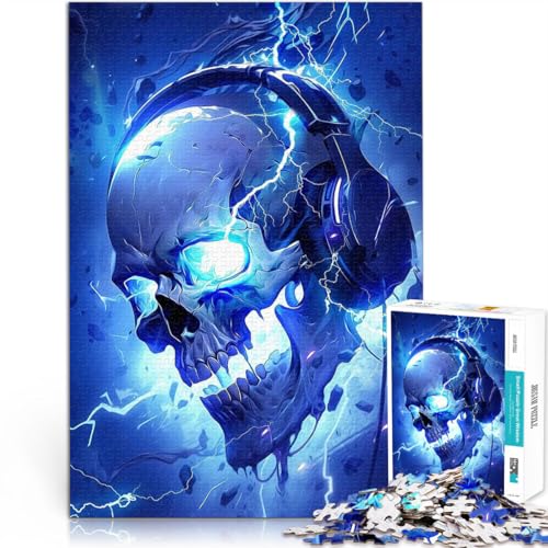 Puzzle für Erwachsene, 1000 Teile Felsschädel Aus Holz ab 14 Jahren Unmögliches Spiel Geschenke zum 。Größe:50x75cm/19.6x29.5Zoll Puzzle für Erwachsene, 1000 Teile Felsschädel Aus Holz ab 14 Jahren Unmögliches Spiel Geschenke zum 。Größe:50x75cm/19.6x29.5Zoll von CHTLIFQ