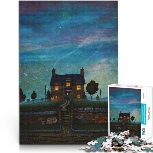 Puzzle für Erwachsene, 1000 Teile Nach Feierabend Aus Karton ab 14 Jahren Heimdekoration Schenkung von Kunstwerken。Größe:38x52cm/14.9x20.4Zoll Puzzle für Erwachsene, 1000 Teile Nach Feierabend Aus Karton ab 14 Jahren Heimdekoration Schenkung von Kunstwerken。Größe:38x52cm/14.9x20.4Zoll von CHTLIFQ