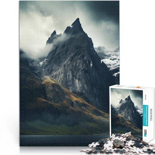 Puzzle für Erwachsene, 1000 Teile Poster Berge Aus Holz ab 14 Jahren Herausforderndes Spiel Tolles Geschenk zum Spielen。Größe:50x75cm/19.6x29.5Zoll Puzzle für Erwachsene, 1000 Teile Poster Berge Aus Holz ab 14 Jahren Herausforderndes Spiel Tolles Geschenk zum Spielen。Größe:50x75cm/19.6x29.5Zoll von CHTLIFQ