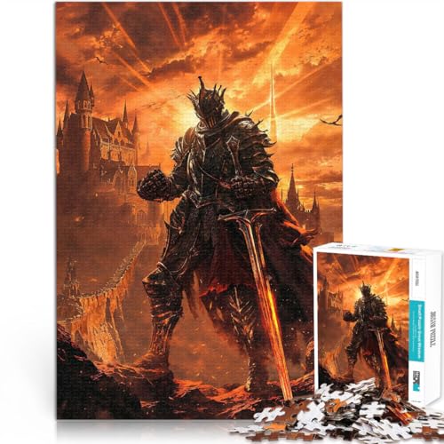 Puzzle für Erwachsene, 1000 Teile Ritter des Heiligen Lichts Aus Karton ab 14 Jahren Geschenke zur Heimdekoration Einzigartige Geburtstags Größe:26x38cm/10.2x14.9Zoll Puzzle für Erwachsene, 1000 Teile Ritter des Heiligen Lichts Aus Karton ab 14 Jahren Geschenke zur Heimdekoration Einzigartige Geburtstags Größe:26x38cm/10.2x14.9Zoll von CHTLIFQ
