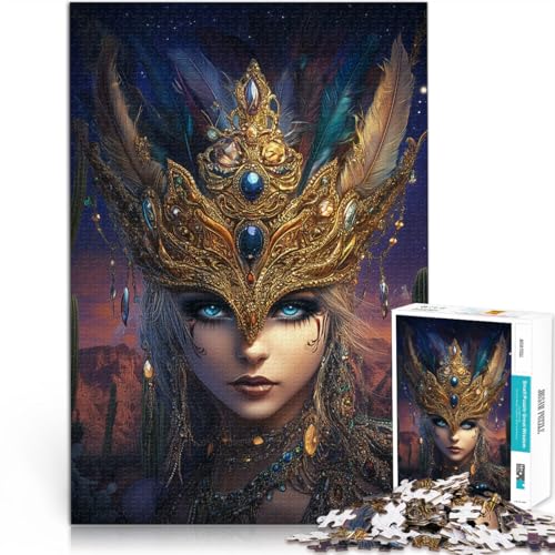 Puzzle für Erwachsene, 1000 Teile Schöne Prinzessin Aus Holz ab 14 Jahren Unmögliches Spiel Geschenke zum 。Größe:50x75cm/19.6x29.5Zoll Puzzle für Erwachsene, 1000 Teile Schöne Prinzessin Aus Holz ab 14 Jahren Unmögliches Spiel Geschenke zum 。Größe:50x75cm/19.6x29.5Zoll von CHTLIFQ