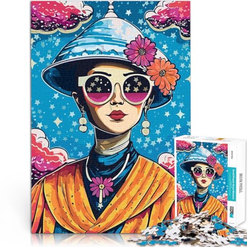 Puzzle für Erwachsene, 1000 Teile Stilvolle Frau Aus Karton ab 14 Jahren Lernspielzeug-Herausforderung Tolle Geschenke und Spielzeuge。Größe:38x52cm/14.9x20.4Zoll Puzzle für Erwachsene, 1000 Teile Stilvolle Frau Aus Karton ab 14 Jahren Lernspielzeug-Herausforderung Tolle Geschenke und Spielzeuge。Größe:38x52cm/14.9x20.4Zoll von CHTLIFQ