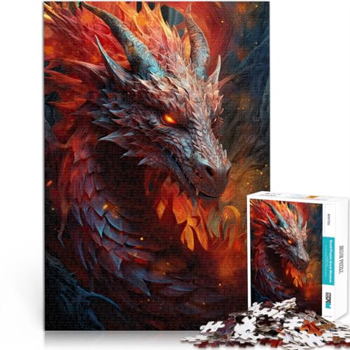 Puzzle für Erwachsene, 2000 Teile Drachenposter Aus Karton ab 14 Jahren Lernspielzeug für die ganze Familie Spiele Spielzeug Geschenk。Größe:70x100cm/27.5x39.3Zoll Puzzle für Erwachsene, 2000 Teile Drachenposter Aus Karton ab 14 Jahren Lernspielzeug für die ganze Familie Spiele Spielzeug Geschenk。Größe:70x100cm/27.5x39.3Zoll von CHTLIFQ