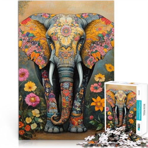 Puzzle für Erwachsene, 2000 Teile Elefantenkunst Aus Karton für Kinder ab 14 Jahren Lernspiele Wichtelgeschenke。Größe:70x100cm/27.5x39.3Zoll Puzzle für Erwachsene, 2000 Teile Elefantenkunst Aus Karton für Kinder ab 14 Jahren Lernspiele Wichtelgeschenke。Größe:70x100cm/27.5x39.3Zoll von CHTLIFQ