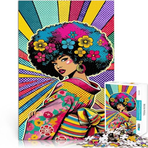 Puzzle für Erwachsene, 2000 Teile Pop-Art-Kimono-Frau Aus Karton für Kinder ab 14 Jahren Lernspiele Wichtelgeschenke。Größe:70x100cm/27.5x39.3Zoll Puzzle für Erwachsene, 2000 Teile Pop-Art-Kimono-Frau Aus Karton für Kinder ab 14 Jahren Lernspiele Wichtelgeschenke。Größe:70x100cm/27.5x39.3Zoll von CHTLIFQ
