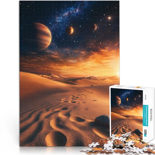 Puzzle für Erwachsene, 2000 Teile Wüste unter kosmischem Himmel Aus Karton ab 14 Jahren DIY-Lernspiele ganze Familie eignet。Größe:70x100cm/27.5x39.3Zoll Puzzle für Erwachsene, 2000 Teile Wüste unter kosmischem Himmel Aus Karton ab 14 Jahren DIY-Lernspiele ganze Familie eignet。Größe:70x100cm/27.5x39.3Zoll von CHTLIFQ
