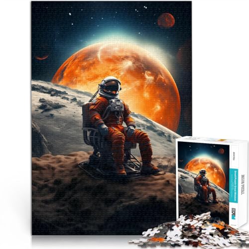 Puzzle für Erwachsene 1000 Teile Astronaut Aus Karton ab 14 Jahren Familienspiel für und EIN Kunstwerk。Größe:26x38cm/10.2x14.9Zoll Puzzle für Erwachsene 1000 Teile Astronaut Aus Karton ab 14 Jahren Familienspiel für und EIN Kunstwerk。Größe:26x38cm/10.2x14.9Zoll von CHTLIFQ