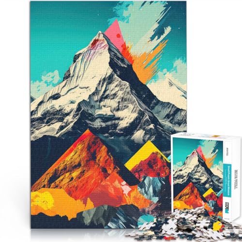Puzzle für Erwachsene 1000 Teile Bergliebhaber Aus Karton ab 14 Jahren Lernspiel-Herausforderungsspielzeug Tolles Geschenk zum Spielen。Größe:26x38cm/10.2x14.9Zoll Puzzle für Erwachsene 1000 Teile Bergliebhaber Aus Karton ab 14 Jahren Lernspiel-Herausforderungsspielzeug Tolles Geschenk zum Spielen。Größe:26x38cm/10.2x14.9Zoll von CHTLIFQ