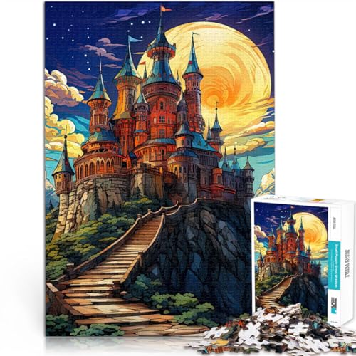 Puzzle für Erwachsene 1000 Teile Das Burgenmärchen Aus Karton für Kinder ab 14 Jahren Herausforderndes Spiel Spiele Spielzeug Geschenk。Größe:26x38cm/10.2x14.9Zoll Puzzle für Erwachsene 1000 Teile Das Burgenmärchen Aus Karton für Kinder ab 14 Jahren Herausforderndes Spiel Spiele Spielzeug Geschenk。Größe:26x38cm/10.2x14.9Zoll von CHTLIFQ