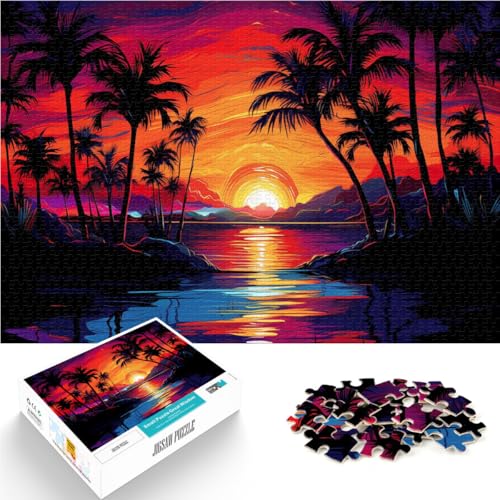 Puzzle für Erwachsene 1000 Teile Die Sonne schmilzt dahin Aus Holz für 14+ Herausforderndes Spielzeug Es eignet ganze Familie。Größe:50x75cm/19.6x29.5Zoll Puzzle für Erwachsene 1000 Teile Die Sonne schmilzt dahin Aus Holz für 14+ Herausforderndes Spielzeug Es eignet ganze Familie。Größe:50x75cm/19.6x29.5Zoll von CHTLIFQ