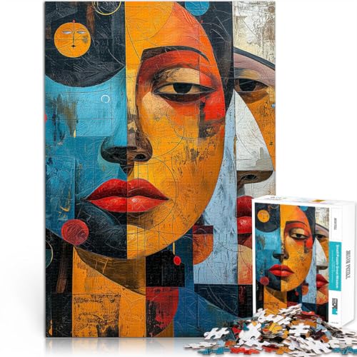 Puzzle für Erwachsene 1000 Teile Enthüllte Gesichter Aus Holz für und ab 14 Jahren Wanddekoration Weihnachtsgeburtstagsgeschenk。Größe:50x75cm/19.6x29.5Zoll Puzzle für Erwachsene 1000 Teile Enthüllte Gesichter Aus Holz für und ab 14 Jahren Wanddekoration Weihnachtsgeburtstagsgeschenk。Größe:50x75cm/19.6x29.5Zoll von CHTLIFQ