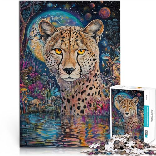 Puzzle für Erwachsene 1000 Teile Farbmalerei Gepard Aus Holz Geeignet für Personen ab 14 Jahren Jedes Stück ist EIN Unikat – Lustiges und herausforderndes Spiel für die ganze Familie Geschenkideen。 Puzzle für Erwachsene 1000 Teile Farbmalerei Gepard Aus Holz Geeignet für Personen ab 14 Jahren Jedes Stück ist EIN Unikat – Lustiges und herausforderndes Spiel für die ganze Familie Geschenkideen。 von CHTLIFQ