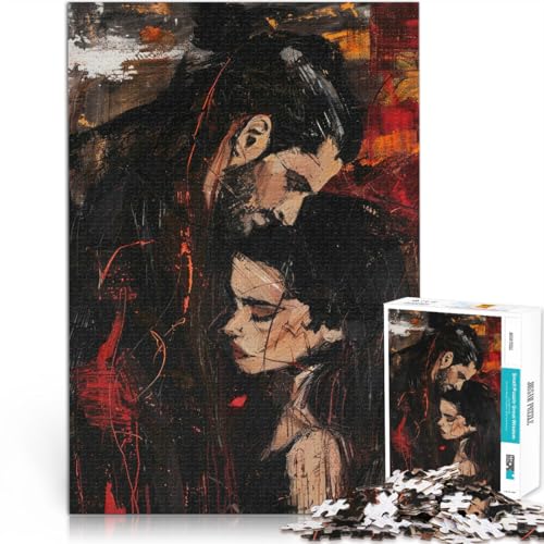 Puzzle für Erwachsene 1000 Teile Flüstern der Leidenschaft Aus Holz für und ab 14 Jahren Wanddekoration Weihnachtsgeburtstagsgeschenk。Größe:50x75cm/19.6x29.5Zoll Puzzle für Erwachsene 1000 Teile Flüstern der Leidenschaft Aus Holz für und ab 14 Jahren Wanddekoration Weihnachtsgeburtstagsgeschenk。Größe:50x75cm/19.6x29.5Zoll von CHTLIFQ