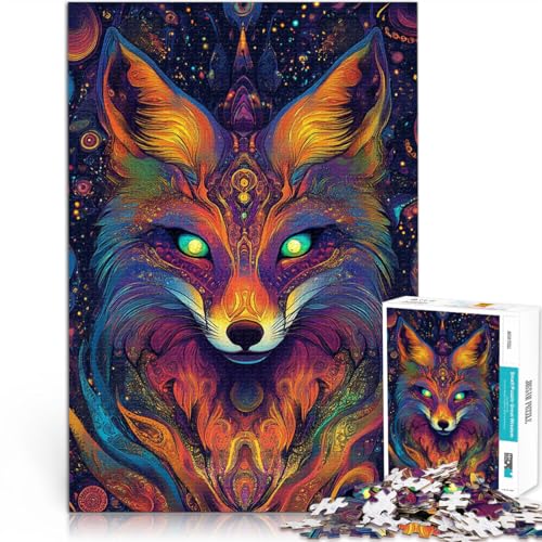 Puzzle für Erwachsene 1000 Teile Fuchskunst Aus Karton Geeignet für Personen ab 14 Jahren Quizspiel Lustige Aktivitäten für zu Hause, Geburtstagsgeschenk, Reisegeschenke。Größe:38x52cm/14.9x20.4Zoll Puzzle für Erwachsene 1000 Teile Fuchskunst Aus Karton Geeignet für Personen ab 14 Jahren Quizspiel Lustige Aktivitäten für zu Hause, Geburtstagsgeschenk, Reisegeschenke。Größe:38x52cm/14.9x20.4Zoll von CHTLIFQ