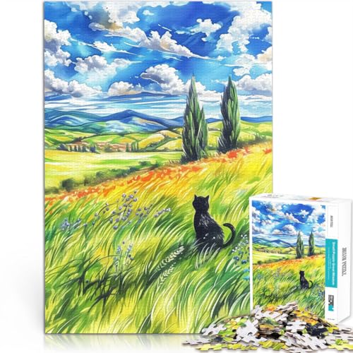 Puzzle für Erwachsene 1000 Teile Grüne Weiden Aus Holz ab 14 Jahren Unmögliches Spiel Geschenke zum 。Größe:50x75cm/19.6x29.5Zoll Puzzle für Erwachsene 1000 Teile Grüne Weiden Aus Holz ab 14 Jahren Unmögliches Spiel Geschenke zum 。Größe:50x75cm/19.6x29.5Zoll von CHTLIFQ