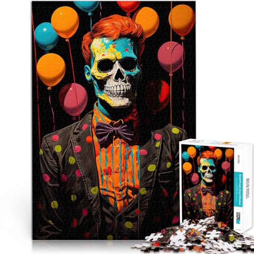 Puzzle für Erwachsene 1000 Teile Halloween-Kunstwerk Aus Holz ab 14 Jahren Anspruchsvolles Spiel und Familienspiel tolles Größe:50x75cm/19.6x29.5Zoll Puzzle für Erwachsene 1000 Teile Halloween-Kunstwerk Aus Holz ab 14 Jahren Anspruchsvolles Spiel und Familienspiel tolles Größe:50x75cm/19.6x29.5Zoll von CHTLIFQ