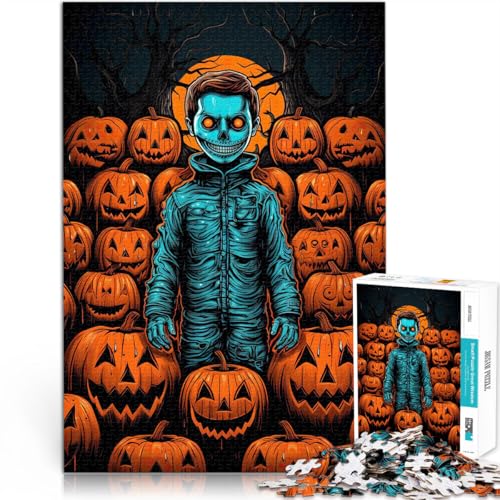 Puzzle für Erwachsene 1000 Teile Halloween-Kunstwerk Aus Karton Geeignet für Personen ab 14 Jahren Spielzeug Lernspiele Antistress Schenkung von Kunstwerken。Größe:26x38cm/10.2x14.9Zoll Puzzle für Erwachsene 1000 Teile Halloween-Kunstwerk Aus Karton Geeignet für Personen ab 14 Jahren Spielzeug Lernspiele Antistress Schenkung von Kunstwerken。Größe:26x38cm/10.2x14.9Zoll von CHTLIFQ