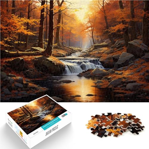 Puzzle für Erwachsene 1000 Teile Herbstlandschaft Aus Holz ab 14 Jahren Herausforderndes Spiel Tolles Geschenk zum Spielen。Größe:50x75cm/19.6x29.5Zoll Puzzle für Erwachsene 1000 Teile Herbstlandschaft Aus Holz ab 14 Jahren Herausforderndes Spiel Tolles Geschenk zum Spielen。Größe:50x75cm/19.6x29.5Zoll von CHTLIFQ