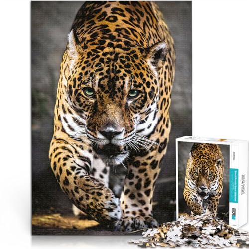 Puzzle für Erwachsene 1000 Teile Jaguar Aus Holz ab 14 Jahren Denksportaufgabe-Spiel Spiele Spielzeug Geschenk。Größe:50x75cm/19.6x29.5Zoll Puzzle für Erwachsene 1000 Teile Jaguar Aus Holz ab 14 Jahren Denksportaufgabe-Spiel Spiele Spielzeug Geschenk。Größe:50x75cm/19.6x29.5Zoll von CHTLIFQ