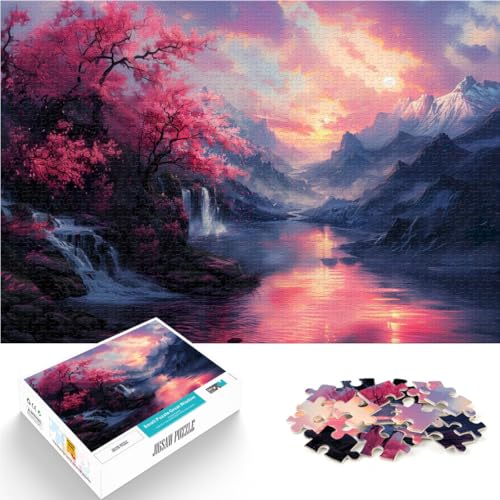 Puzzle für Erwachsene 1000 Teile Japanische Kirschblüte Aus Holz ab 14 Jahren Herausforderndes Spiel Tolles Geschenk zum Spielen。Größe:50x75cm/19.6x29.5Zoll Puzzle für Erwachsene 1000 Teile Japanische Kirschblüte Aus Holz ab 14 Jahren Herausforderndes Spiel Tolles Geschenk zum Spielen。Größe:50x75cm/19.6x29.5Zoll von CHTLIFQ