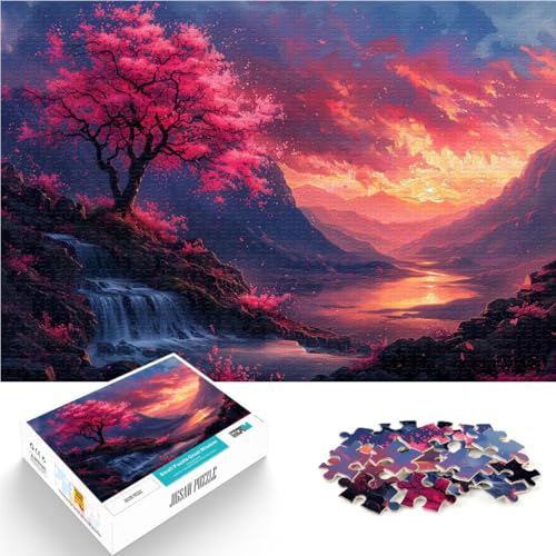 Puzzle für Erwachsene 1000 Teile Kirschblütenlandschaft Aus Karton für und ab 14 Jahren Verbessern Sie Ihr Gedächtnis Geschenke für Freunde und Familie。Größe:26x38cm/10.2x14.9Zoll Puzzle für Erwachsene 1000 Teile Kirschblütenlandschaft Aus Karton für und ab 14 Jahren Verbessern Sie Ihr Gedächtnis Geschenke für Freunde und Familie。Größe:26x38cm/10.2x14.9Zoll von CHTLIFQ