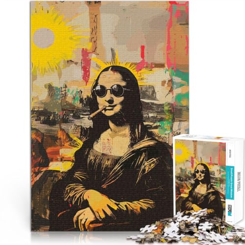 Puzzle für Erwachsene 1000 Teile Lustiges Kunstgemälde Aus Karton ab 14 Jahren Lernspiel für Familien Lernen pädagogisches Geschenk。Größe:38x52cm/14.9x20.4Zoll Puzzle für Erwachsene 1000 Teile Lustiges Kunstgemälde Aus Karton ab 14 Jahren Lernspiel für Familien Lernen pädagogisches Geschenk。Größe:38x52cm/14.9x20.4Zoll von CHTLIFQ