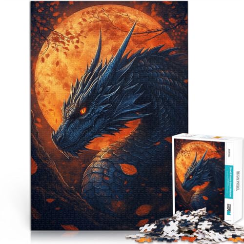 Puzzle für Erwachsene 1000 Teile Majestätischer feuriger Drache Aus Holz für Kinder ab 14 Jahren Herausforderndes Spiel Spiele Spielzeug Geschenk。Größe:50x75cm/19.6x29.5Zoll Puzzle für Erwachsene 1000 Teile Majestätischer feuriger Drache Aus Holz für Kinder ab 14 Jahren Herausforderndes Spiel Spiele Spielzeug Geschenk。Größe:50x75cm/19.6x29.5Zoll von CHTLIFQ