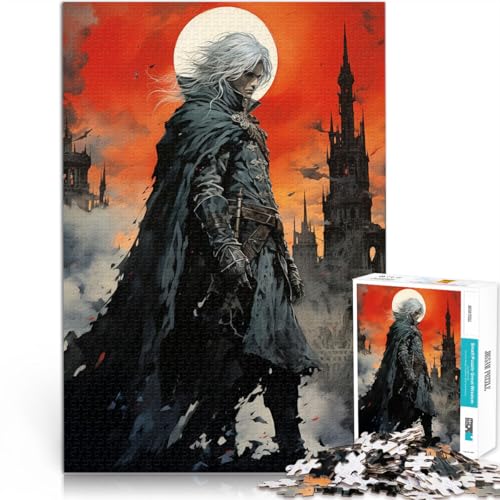 Puzzle für Erwachsene 1000 Teile Mann vor dem Schloss Aus Karton für Kinder ab 14 Jahren Lernspiele, Heimdekorationsspiel. Spiele Spielzeug Geschenk。Größe:38x52cm/14.9x20.4Zoll Puzzle für Erwachsene 1000 Teile Mann vor dem Schloss Aus Karton für Kinder ab 14 Jahren Lernspiele, Heimdekorationsspiel. Spiele Spielzeug Geschenk。Größe:38x52cm/14.9x20.4Zoll von CHTLIFQ