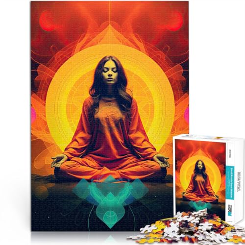 Puzzle für Erwachsene 1000 Teile Meditationskunst Aus Karton Geeignet für Kinder ab 14 Jahren Spielzeug-Wanddekoration Geburtstags- und einzigartige Geschenke。Größe:26x38cm/10.2x14.9Zoll Puzzle für Erwachsene 1000 Teile Meditationskunst Aus Karton Geeignet für Kinder ab 14 Jahren Spielzeug-Wanddekoration Geburtstags- und einzigartige Geschenke。Größe:26x38cm/10.2x14.9Zoll von CHTLIFQ