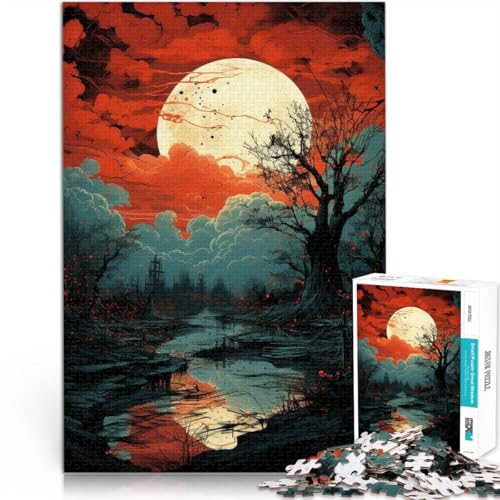 Puzzle für Erwachsene 1000 Teile Nachtansicht Aus Karton ab 14 Jahren Puzzlespiel Angeboten als Geschenk für die ganze Familie。Größe:26x38cm/10.2x14.9Zoll Puzzle für Erwachsene 1000 Teile Nachtansicht Aus Karton ab 14 Jahren Puzzlespiel Angeboten als Geschenk für die ganze Familie。Größe:26x38cm/10.2x14.9Zoll von CHTLIFQ
