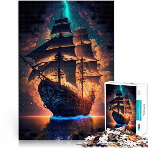 Puzzle für Erwachsene 1000 Teile Ozeanschiff Aus Holz Geeignet für Personen ab 14 Jahren Herausforderndes Spiel Spiele Spielzeug Geschenk。Größe:50x75cm/19.6x29.5Zoll Puzzle für Erwachsene 1000 Teile Ozeanschiff Aus Holz Geeignet für Personen ab 14 Jahren Herausforderndes Spiel Spiele Spielzeug Geschenk。Größe:50x75cm/19.6x29.5Zoll von CHTLIFQ