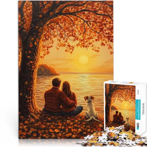 Puzzle für Erwachsene 1000 Teile Paar beobachtet Sonnenuntergang Aus Holz Geeignet für Personen ab 14 Jahren Verbessern Sie Ihr Gedächtnis Geschenke für Freunde und Familie。Größe:50x75cm Puzzle für Erwachsene 1000 Teile Paar beobachtet Sonnenuntergang Aus Holz Geeignet für Personen ab 14 Jahren Verbessern Sie Ihr Gedächtnis Geschenke für Freunde und Familie。Größe:50x75cm von CHTLIFQ