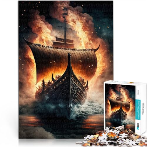 Puzzle für Erwachsene 1000 Teile Piratenschiff Aus Karton Geeignet für Personen ab 14 Jahren Anspruchsvoll, Aber lustig und humorvoll Tolles Geschenk。Größe:26x38cm/10.2x14.9Zoll Puzzle für Erwachsene 1000 Teile Piratenschiff Aus Karton Geeignet für Personen ab 14 Jahren Anspruchsvoll, Aber lustig und humorvoll Tolles Geschenk。Größe:26x38cm/10.2x14.9Zoll von CHTLIFQ