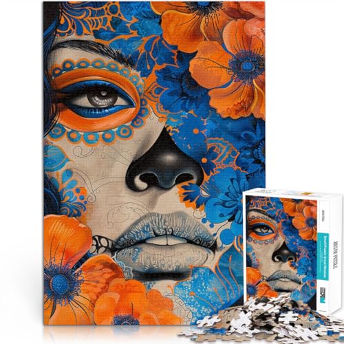 Puzzle für Erwachsene 1000 Teile Porträtkunst Aus Karton für und ab 14 Jahren Stressabbau-Spielzeug Geburtstagsgeschenk。Größe:26x38cm/10.2x14.9Zoll Puzzle für Erwachsene 1000 Teile Porträtkunst Aus Karton für und ab 14 Jahren Stressabbau-Spielzeug Geburtstagsgeschenk。Größe:26x38cm/10.2x14.9Zoll von CHTLIFQ