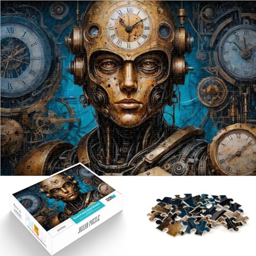 Puzzle für Erwachsene 1000 Teile Roboter Aus Karton ab 14 Jahren Analyse und Logik Geburtstagsgeschenke。Größe:26x38cm/10.2x14.9Zoll Puzzle für Erwachsene 1000 Teile Roboter Aus Karton ab 14 Jahren Analyse und Logik Geburtstagsgeschenke。Größe:26x38cm/10.2x14.9Zoll von CHTLIFQ