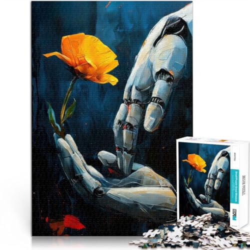 Puzzle für Erwachsene 1000 Teile Roboter und Natur Aus Holz ab 14 Jahren Wanddekoration Weihnachtsgeburtstagsgeschenk。Größe:50x75cm/19.6x29.5Zoll Puzzle für Erwachsene 1000 Teile Roboter und Natur Aus Holz ab 14 Jahren Wanddekoration Weihnachtsgeburtstagsgeschenk。Größe:50x75cm/19.6x29.5Zoll von CHTLIFQ