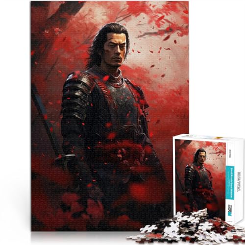 Puzzle für Erwachsene 1000 Teile Samurai Aus Holz ab 14 Jahren Unmögliches Spiel Geschenke zum 。Größe:50x75cm/19.6x29.5Zoll Puzzle für Erwachsene 1000 Teile Samurai Aus Holz ab 14 Jahren Unmögliches Spiel Geschenke zum 。Größe:50x75cm/19.6x29.5Zoll von CHTLIFQ