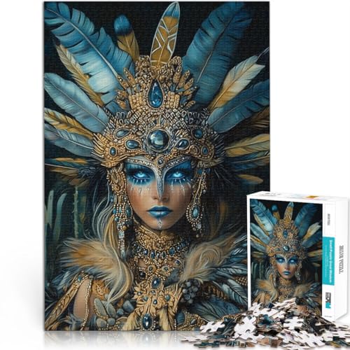 Puzzle für Erwachsene 1000 Teile Schöne Hexe Aus Holz für Kinder ab 14 Jahren Lernspiel-Herausforderungsspielzeug Tolles Geschenk zum Spielen。Größe:50x75cm/19.6x29.5Zoll Puzzle für Erwachsene 1000 Teile Schöne Hexe Aus Holz für Kinder ab 14 Jahren Lernspiel-Herausforderungsspielzeug Tolles Geschenk zum Spielen。Größe:50x75cm/19.6x29.5Zoll von CHTLIFQ