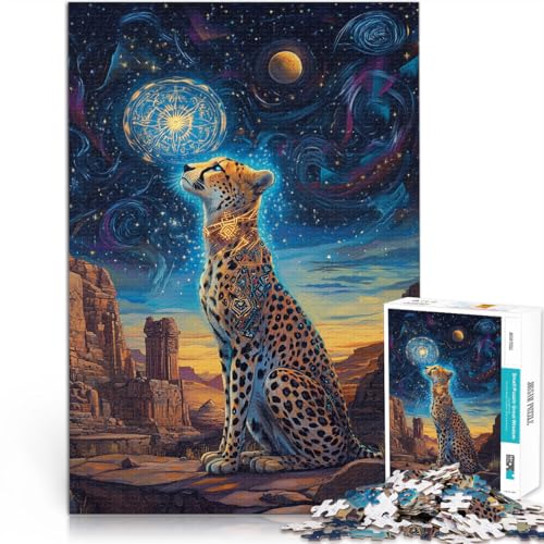 Puzzle für Erwachsene 1000 Teile Sternengepard Aus Holz ab 14 Jahren Heimdekorationsspielzeug Lustiges Geschenk。Größe:50x75cm/19.6x29.5Zoll Puzzle für Erwachsene 1000 Teile Sternengepard Aus Holz ab 14 Jahren Heimdekorationsspielzeug Lustiges Geschenk。Größe:50x75cm/19.6x29.5Zoll von CHTLIFQ