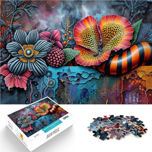 Puzzle für Erwachsene 1000 Teile Surreale Blumenkunst Aus Holz ab 14 Jahren für die Heimdekoration Geschenkideen。Größe:50x75cm/19.6x29.5Zoll Puzzle für Erwachsene 1000 Teile Surreale Blumenkunst Aus Holz ab 14 Jahren für die Heimdekoration Geschenkideen。Größe:50x75cm/19.6x29.5Zoll von CHTLIFQ