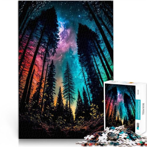 Puzzle für Erwachsene 1000 Teile Wald der tausend Farben Aus Holz Geeignet für Personen ab 14 Jahren Wohnkunstdekor Künstlersammlung, Bildende Kunst。Größe:50x75cm/19.6x29.5Zoll Puzzle für Erwachsene 1000 Teile Wald der tausend Farben Aus Holz Geeignet für Personen ab 14 Jahren Wohnkunstdekor Künstlersammlung, Bildende Kunst。Größe:50x75cm/19.6x29.5Zoll von CHTLIFQ