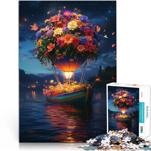 Puzzle für Erwachsene 1000 Teile Wandern im Blumenmeer Aus Karton für Kinder ab 14 Jahren Startseite Lernspiele DIY Spielzeug Tolle Geschenke und Spielzeuge。Größe：26x38cm/10.2x14.9Zoll von CHTLIFQ
