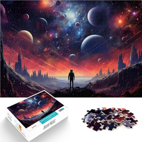 Puzzle für Erwachsene 1000 Teile Weltraumkollision Aus Karton Geeignet für Personen ab 14 Jahren Lernspiele für Erwachsene und Jugendliche Kunstwerk Geschenk。Größe:26x38cm/10.2x14.9Zoll Puzzle für Erwachsene 1000 Teile Weltraumkollision Aus Karton Geeignet für Personen ab 14 Jahren Lernspiele für Erwachsene und Jugendliche Kunstwerk Geschenk。Größe:26x38cm/10.2x14.9Zoll von CHTLIFQ