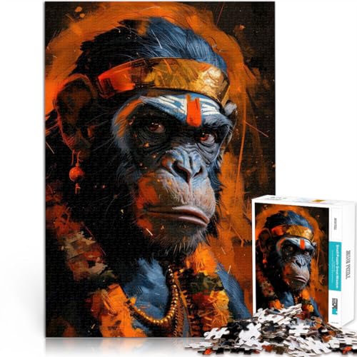 Puzzle für Erwachsene 2000 Teile Blick von Hanuman Aus Karton für 14+ Intellektuelles Spiel Geschenk zum Geburtstag。Größe:70x100cm/27.5x39.3Zoll Puzzle für Erwachsene 2000 Teile Blick von Hanuman Aus Karton für 14+ Intellektuelles Spiel Geschenk zum Geburtstag。Größe:70x100cm/27.5x39.3Zoll von CHTLIFQ