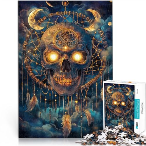 Puzzle für Erwachsene 2000 Teile Fantasy-Magie-Totenkopf Aus Karton ab 14 Jahren Familienspiele Angebot als Geschenk für die ganze Familie。Größe:70x100cm/27.5x39.3Zoll Puzzle für Erwachsene 2000 Teile Fantasy-Magie-Totenkopf Aus Karton ab 14 Jahren Familienspiele Angebot als Geschenk für die ganze Familie。Größe:70x100cm/27.5x39.3Zoll von CHTLIFQ