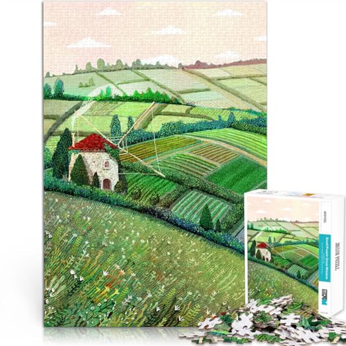 Puzzle für Erwachsene 2000 Teile Mein Bauernhof Aus Karton für und ab 14 Jahren Spielzeug ganze Familie eignet。Größe:70x100cm/27.5x39.3Zoll Puzzle für Erwachsene 2000 Teile Mein Bauernhof Aus Karton für und ab 14 Jahren Spielzeug ganze Familie eignet。Größe:70x100cm/27.5x39.3Zoll von CHTLIFQ